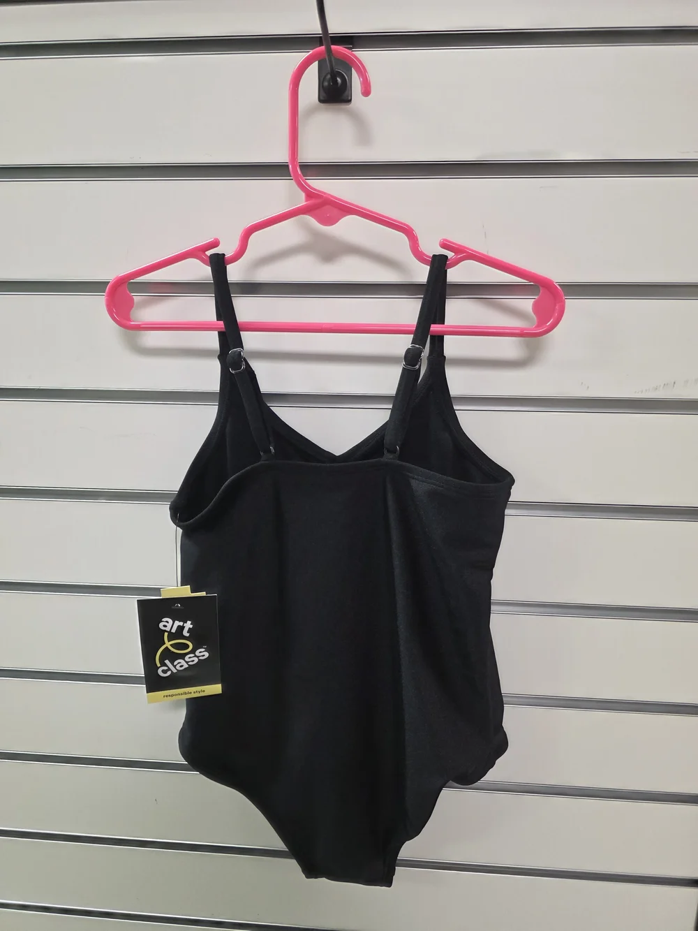 Target Kids Black One-Piece Swimsuit with Front Twist Cutout